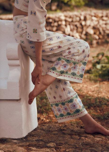 Imagen - Pantalón con estampado de mosaico