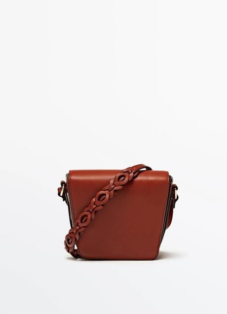 Imagen - Bolso de piel de Massimo Dutti (99,99 euros)