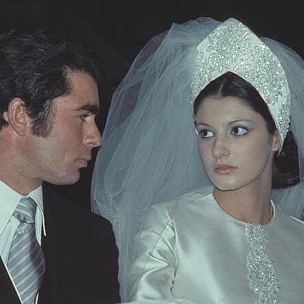 Carmina y Paquirri, el día de su boda. 