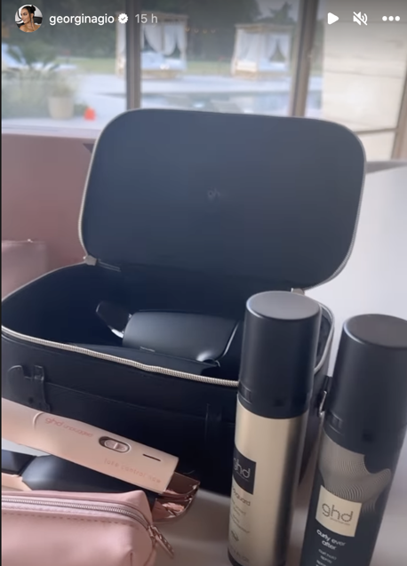 Imagen - Los dos sprays de ghd que usa Georgina Rodríguez. Foto: @georginagio