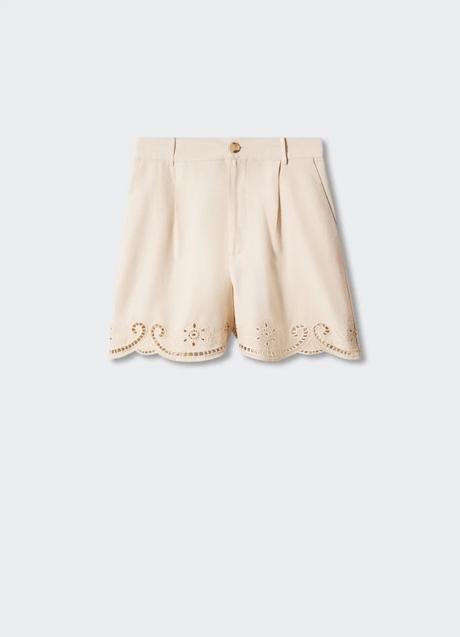 Imagen - Shorts con bordados de Mango (27,99 euros)