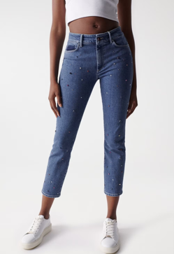 Imagen secundaria 2 - Los vaqueros brillantes de Maje, Desigual y Salsa.
