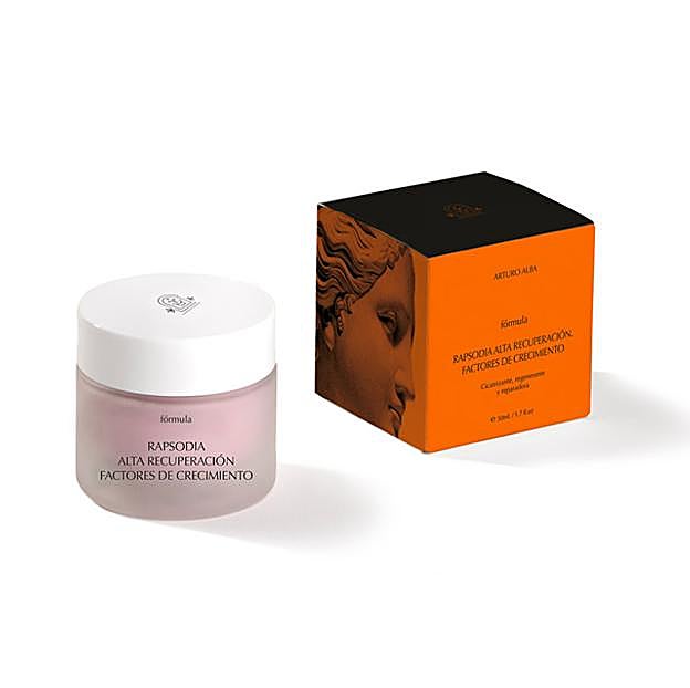 Crema Rapsodia con factores de crecimiento. 