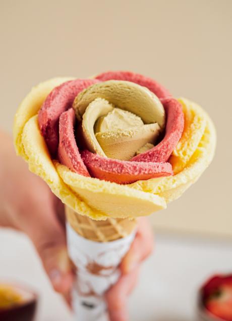 Imagen - Un helado con forma de flor de Amorino. / D.R