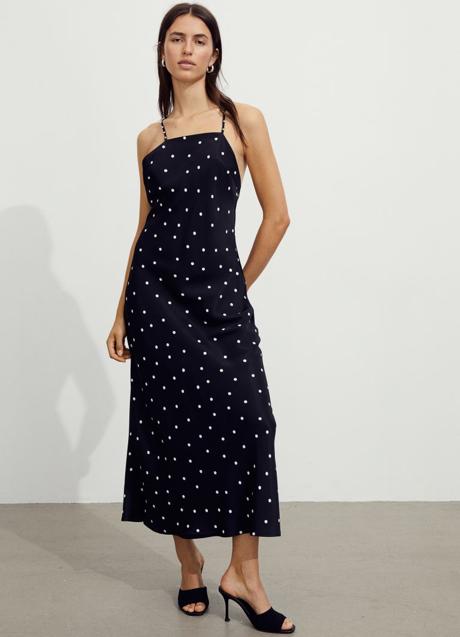 Imagen - Vestido con estampado de lunares de H&M (69,99 euros)
