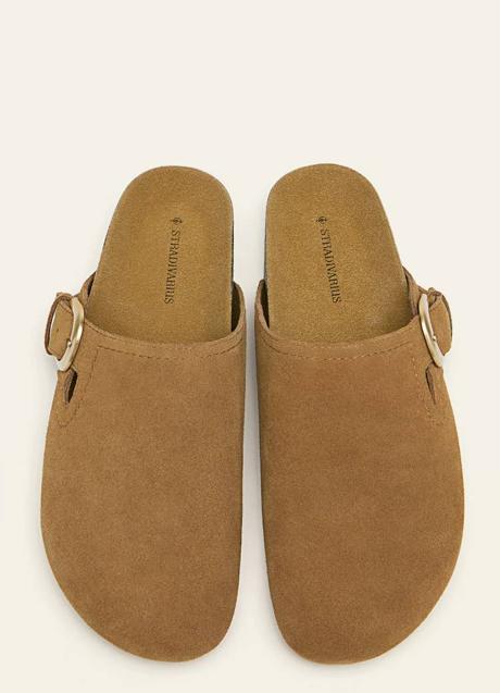 Imagen - Zuecos planos en serraje