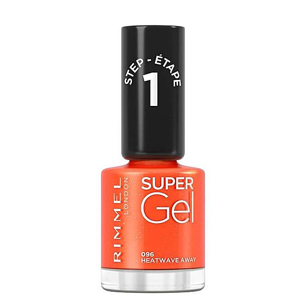 Esmalte de uñas en naranja de Rimmel London