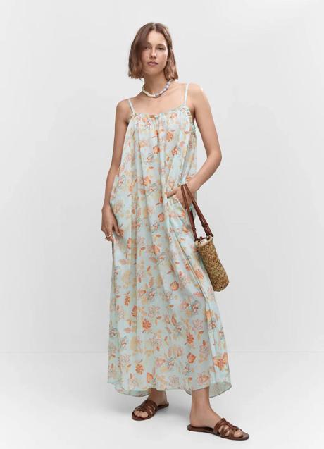 Imagen - Vestido largo con estampado floral