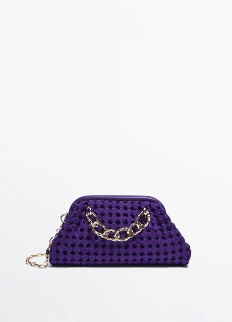 Imagen - Bolso morado de Massimo Dutti (99,95 euros