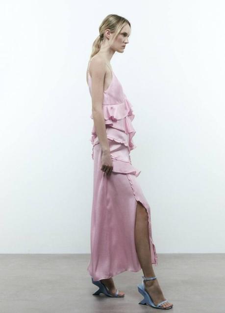 Imagen - Vestido de invitada con volantes de Sfera