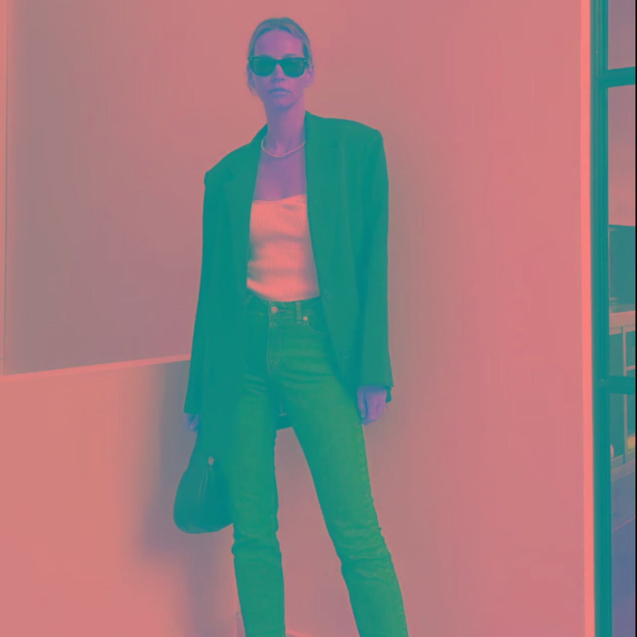 Un look con jeans pitillo.