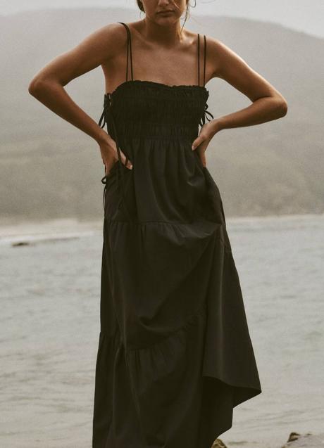 Imagen - Vestido negro con elástico