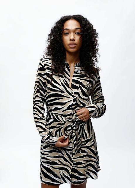 Imagen - El vestido camisero con animal print.