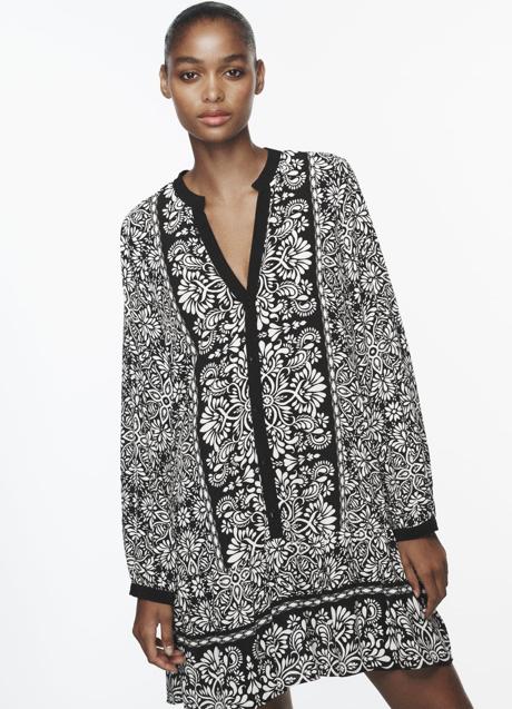Imagen - Vestido estampado de Zara (29,99 euros)