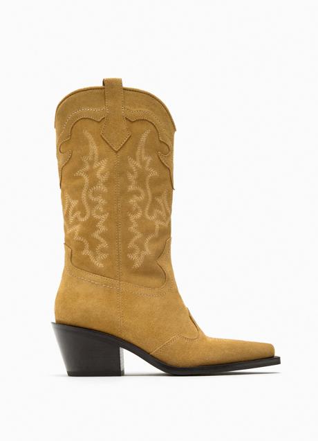 Imagen - Botas de serraje de Zara (89,95 euros)