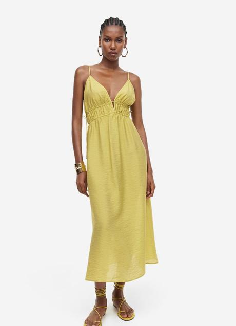 Imagen - Vestido verde lima de H&M, 24,99 euros.