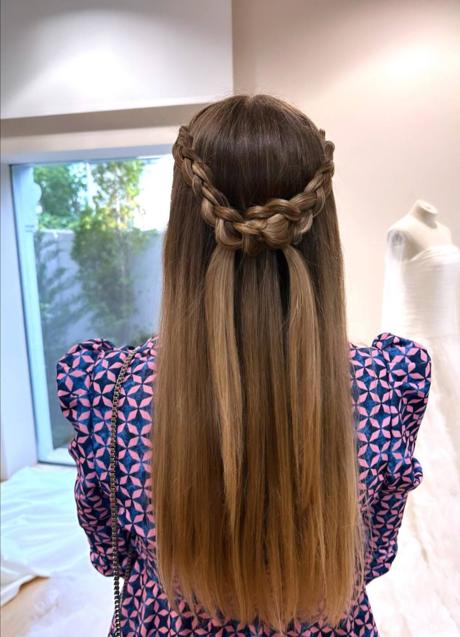 Imagen - Semirrecogido con trenzas para invitada de boda/@eu.bustamante
