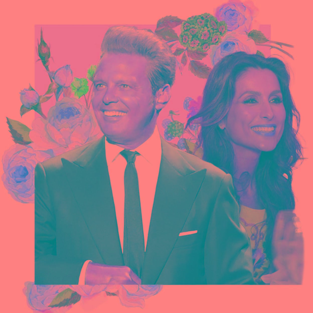 Luis Miguel y Paloma Cuevas. /