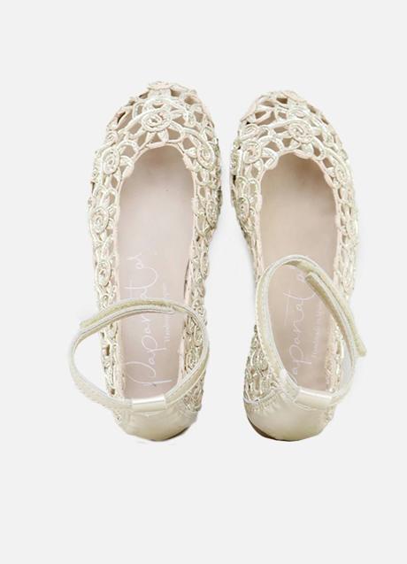 Imagen - Bailarinas caladas en tejido brillante