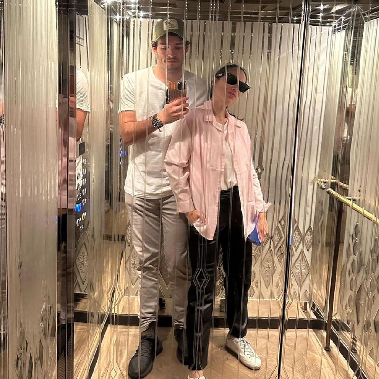 Tamara Falcó e Iñigo Onieva en París.