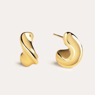 Imagen secundaria 1 - Los pendoentes dorados tendencia de PdPaola, Singularu y Lonbali.