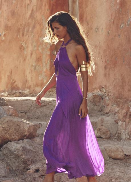 Imagen - Vestido morado de Zara (39,95 euros)