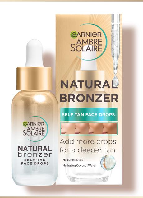 Imagen - Natural Bronzer Self Tan Face Drops de Garnier