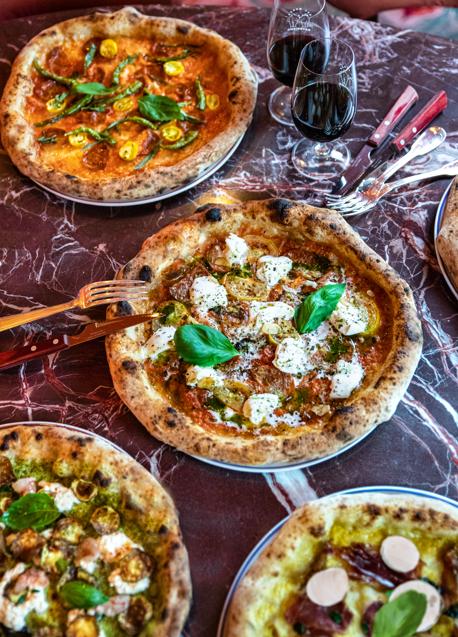 Imagen - Algunas de las pizzas que podemos encontrar en la carta de Bel Mondo. / D.R