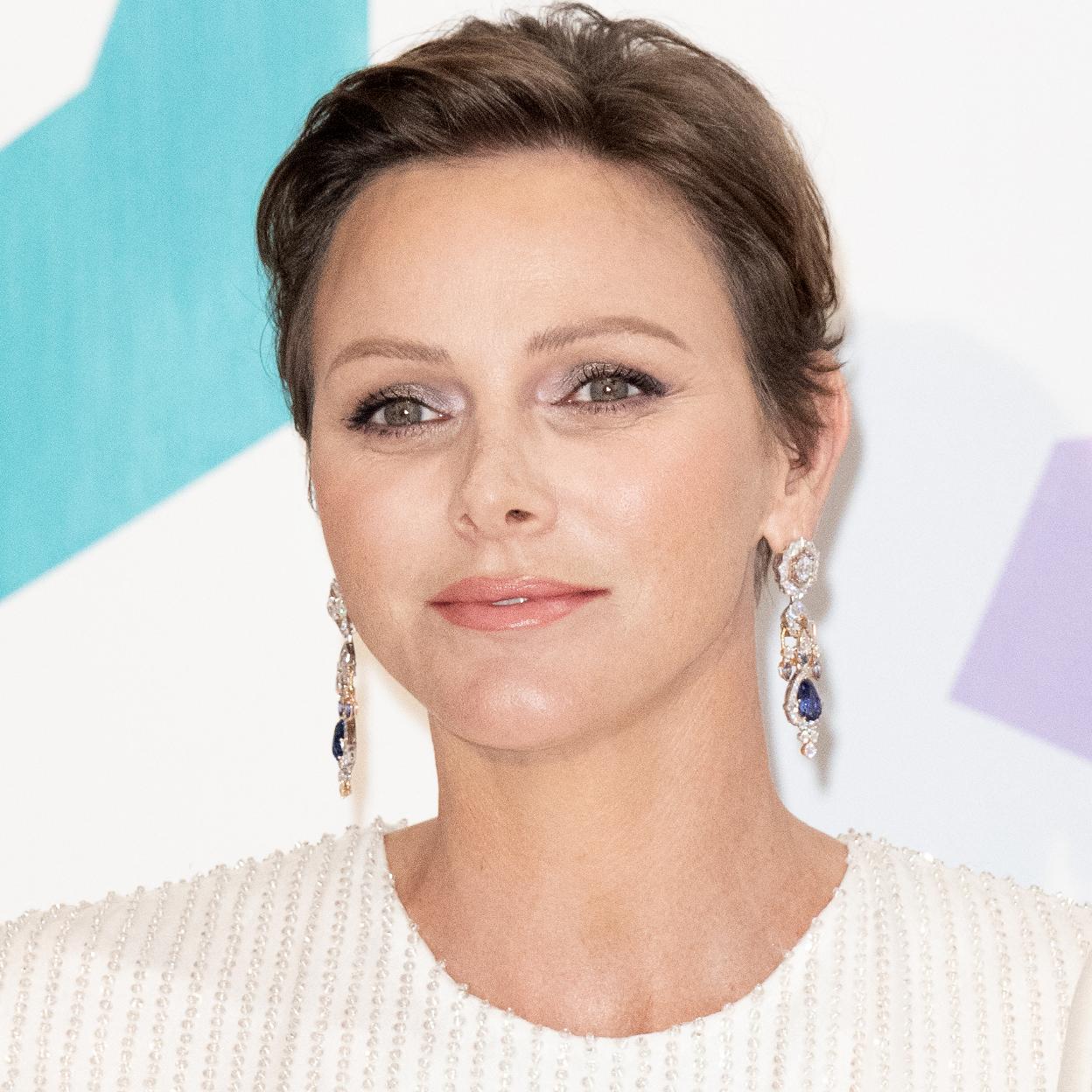 Charlène de Mónaco en la Gala de la Cruz Roja