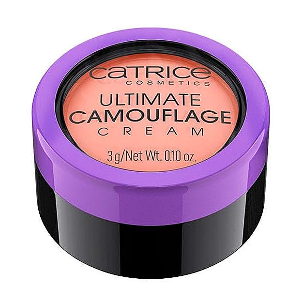 Corrector en crema en color salmón de Catrice.