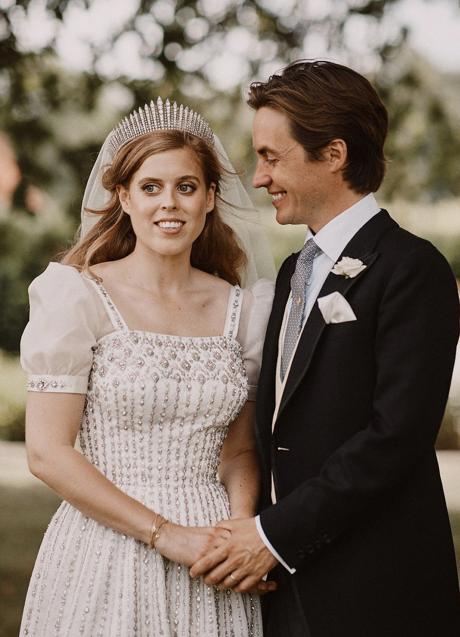 Imagen - El retrato oficial de la boda de la princesa Beatriz de York y Edoardo Mapelli. (FOTO: D.R.)
