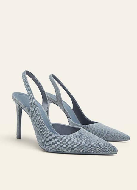 Imagen - Zapatos de tacón en tejido denim