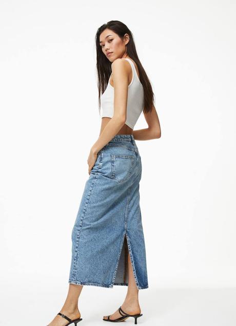 Imagen - Falda vaquera midi