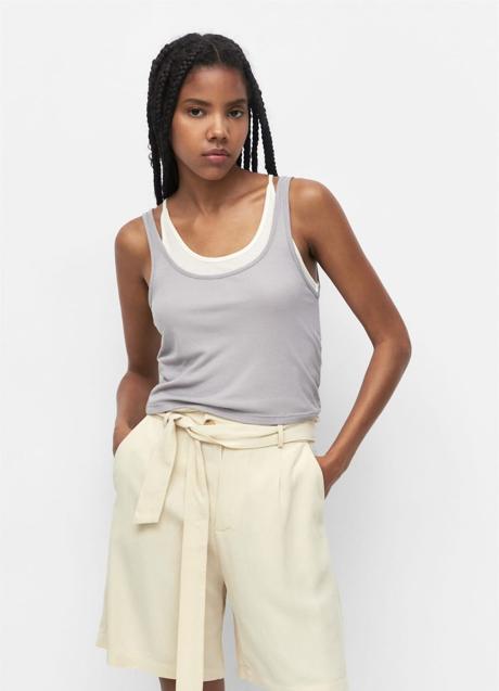 Imagen - Bermuda rústica con cinturón de Pull&Bear, 12,99 euros.