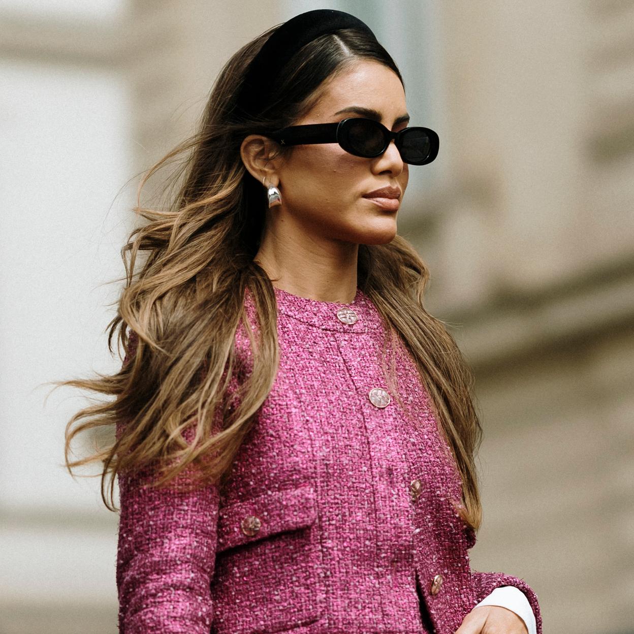 Una influencer con pelazo.