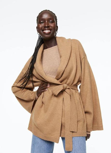 Imagen - Chaqueta de punto con cinturón