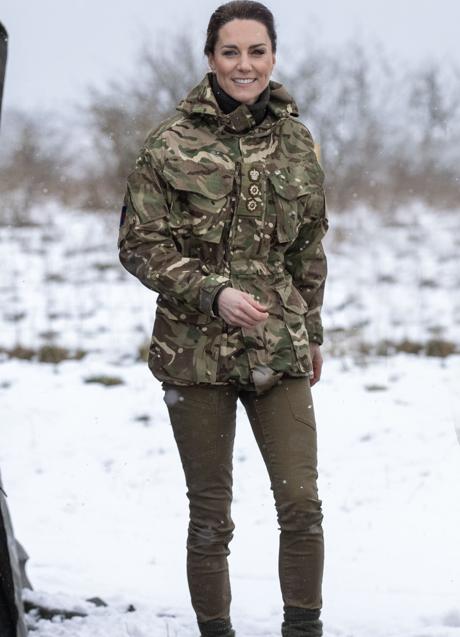 Imagen - Kate Middleton vestida de camuflaje. / GTRES