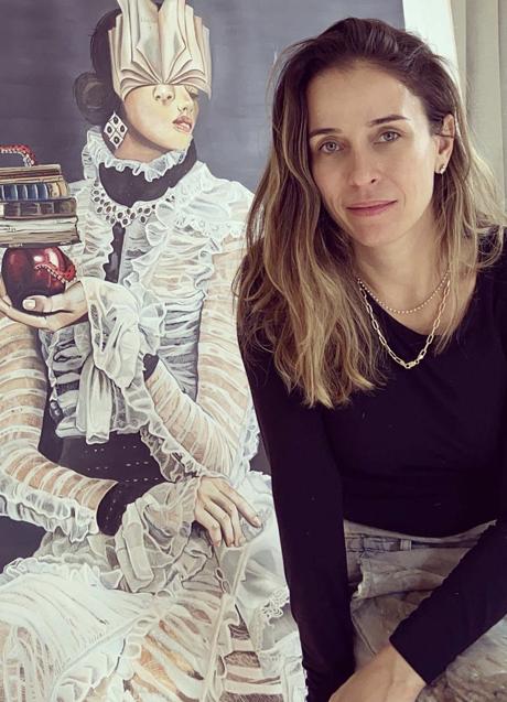 Imagen - La pintora mexicana Roberta Lobeira, una de las últimas novias conocidas de Luis Rubiales. (FOTO: D.R.)