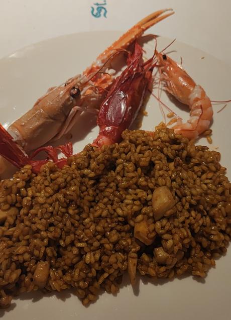 Imagen - El arroz a banda que lleva el nombre del restuarante St. James en el que lo podemos disfrutar. / D. R