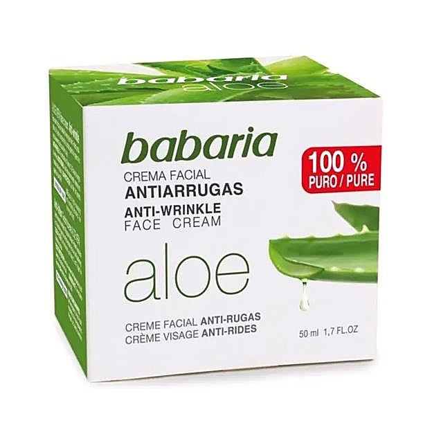 Babaria Aloe Vera Crema Antiarrugas.