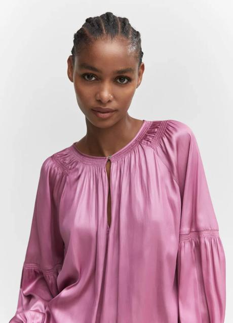 Imagen - Blusa ancha metalizada