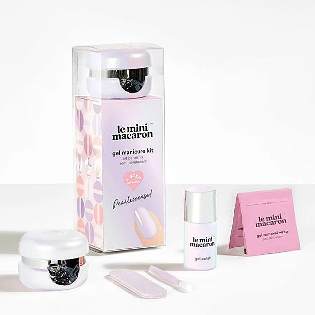 Pearlescence - Kit de Manicura Semipermanente de Le Mini Macaron. Precio: 36 euros