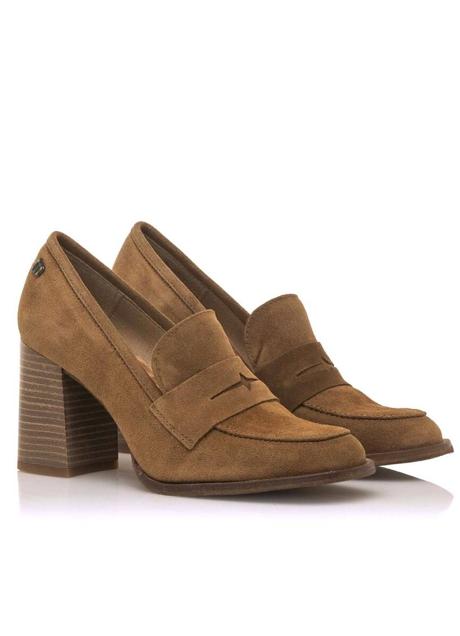 Imagen - Mocasines de serraje con tacón