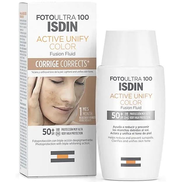 Ultra Active Unify Color Fluido Corrector Manchas SPF100 de ISDIN.