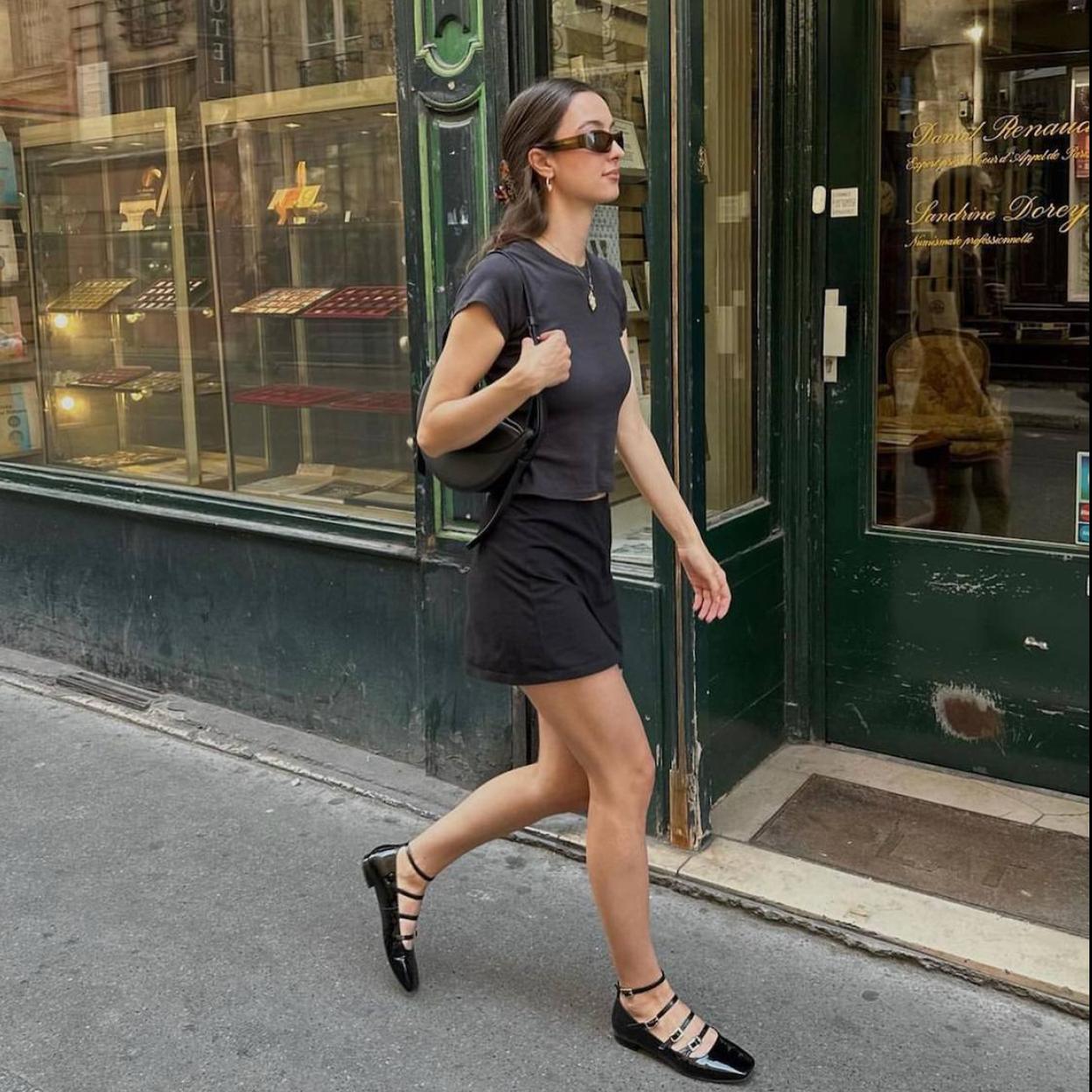 La influencer lleva unas merceditas tendencia