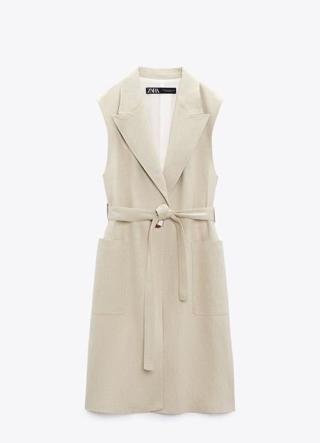 Imagen - Chaleco fluido de Zara (49,90 euros)