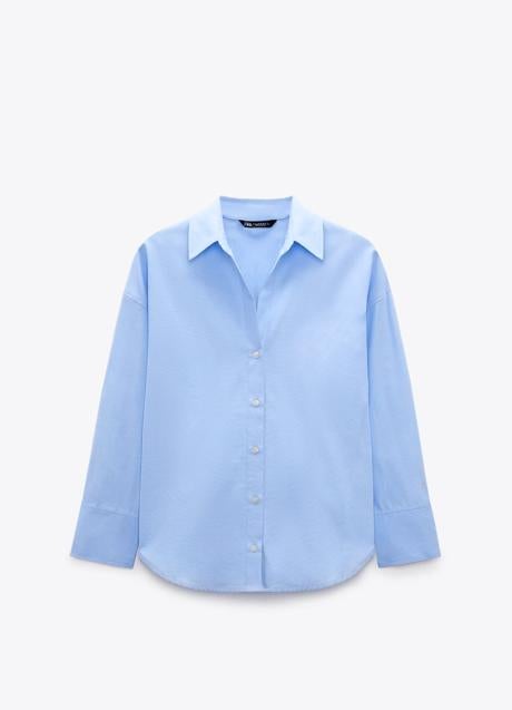 Imagen - Camisa azul de Zara (22,99 euros)