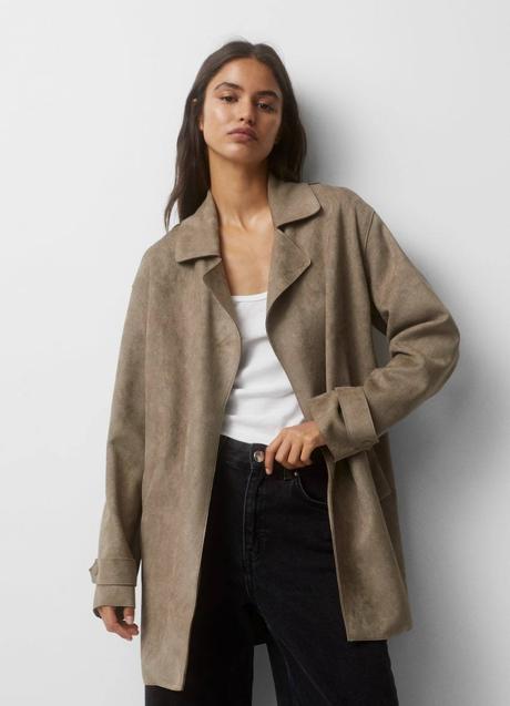 Imagen - Chaqueta de antelina oversize