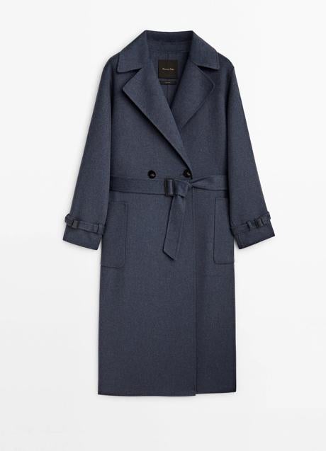 Imagen - Abrigo azul de Massimo Dutti (249 euros)
