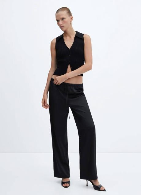 Imagen - Pantalones satinados color negro